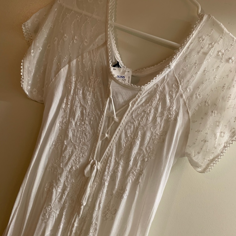 White dress